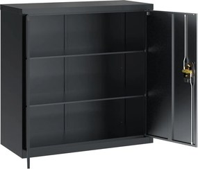 vidaXL Αρχειοθήκη Ανθρακί 90 x 40 x 90 εκ. από Ατσάλι