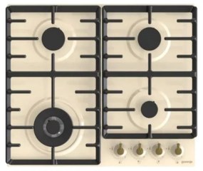 Gorenje Classico GW642CLI-737638 Μπέζ Εστία Γκαζιού 60 cm