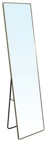 Καθρέπτης Δαπέδου Dayton Ε7182,2 40x33x160cm Gold Aluminium, Glass