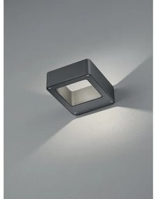 Απλίκα Φωτιστικό Τοίχου LED 4,5W Ανθρακί IP54 Up Down Reno 220760142 Trio Lighting-220760142-Ανθρακί 220760142