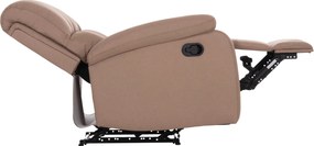 ΠΟΛΥΘΡΟΝΑ RELAX DIONI HM3296.03 ΜΠΕΖ ΥΦΑΣΜΑ 85x90x100Υεκ.
