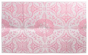 vidaXL Χαλί Εξωτερικού Χώρου Ροζ 190 x 290 εκ. από Πολυπροπυλένιο