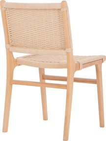 ΚΑΡΕΚΛΑ IGNACIO RUBBERWOOD ΣΧΟΙΝΙ ΦΥΣΙΚΟ HM9330.01 50X60X87Υεκ.