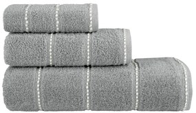 Σετ Πετσέτες (30x50 + 50x90 + 70x140) Prestige - Medium Gray 5206482143685
