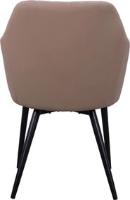 ΠΟΛΥΘΡΟΝΑΚΙ CHARLES HM8522.07 ΜΕ ΥΦΑΣΜΑ ΜΠΕΖ &amp; PU ΜΠΕΖ 57x63x83Υ εκ.