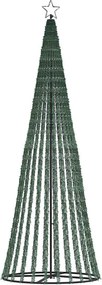 vidaXL Χριστουγεννιάτικο δέντρο LED 475 LED Ψυχρό Λευκό 247 εκ.