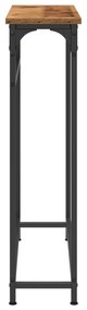 vidaXL Κονσόλα Ξύλου Παλιού 75x19,5x75 εκ. Κατασκευασμένο από Ξύλο και Χάλυβα