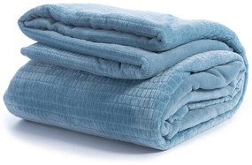 Κουβερτοπαπλωμα Υπερδιπλο Ezra 24 BLUE 220Χ240  Nef-Nef Homeware