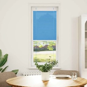 vidaXL Πλισέ Στόρι Μπλε 50x150 εκ. Πλάτος Υφάσματος 49,4 εκ. Πολυεστέρας