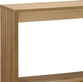 Κονσόλα Focused pakoworld MDF φυσικό 120x35x74εκ
