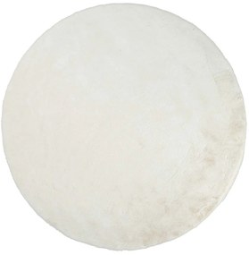 Χαλί Super Fluffy Ivory Round 160X160 Round