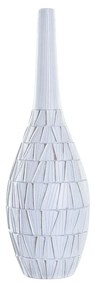 Βάζο DKD Home Decor Λευκό Ρητίνη Σύγχρονη (19 x 19 x 60 cm)