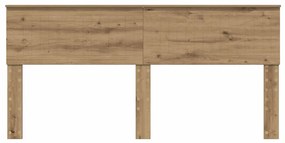vidaXL Κεφαλάρι με κεφαλάρι Artisan Oak 180 cm Επεξεργασμένο ξύλο