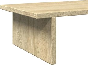 vidaXL Βάση Οθόνης Sonoma Δρυς 100x27x15 εκ. από Επεξ. Ξύλο