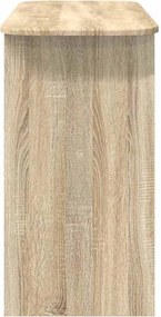 vidaXL Τραπέζι κονσόλας Δρύς Sonoma 93 x 40 x 75 εκ Επεξεργασμένο ξύλο