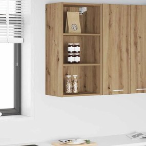 vidaXL Κρεμαστό ντουλάπι Artisan Oak 40 x 29,5 x 80 εκ.