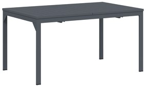 vidaXL Τραπέζια Επέκτασης 2 τμχ Ανθρακί 210x90x73 εκ. Χάλυβας
