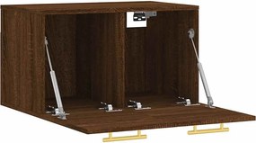 vidaXL Ντουλάπι Τοίχου Καφέ Δρυς 60x36,5x35 εκ. Επεξεργασμένο Ξύλο