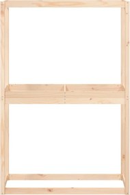 vidaXL Ραφιέρα Ελαστικών 120 x 40 x 180 εκ. από Μασίφ Ξύλο Πεύκου