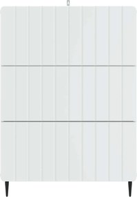 vidaXL Ντουλάπι με Συρτάρια Λευκό 66 x 34,5 x 92 εκ.