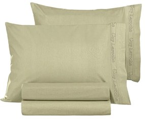 Παπλωματοθήκη King Size &quot;Easy Iron&quot; Color Plus Olive 255x245 - Guy Laroche