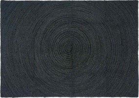 vidaXL Χαλιά χώρου Σκούρο Γκρι 140 x 200 cm Γιούτα