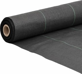 vidaXL Μεμβράνη Εδαφοκάλυψης Μαύρη 2x50 μ. από Πολυπροπυλένιο