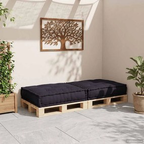 vidaXL Μοντέρνο Καναπέ-Σετ Ανθρακί 70x70x36 Ύφασμα