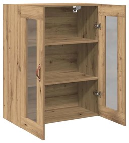 vidaXL Ντουλάπα τοίχου Επιτοίχιο artisan δρυς 69.5 x 34 x 90 εκ.