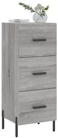 vidaXL Ντουλάπι Γκρι Sonoma 34,5x34x90 εκ. από Επεξεργασμένο Ξύλο