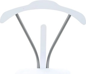 vidaXL Καλόγερος Κοστουμιών Λευκός 45 x 35 x 107 εκ.