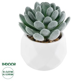 Artificial Garden SUCCULENT SEDEVERIA 21001 Διακοσμητικό Φυτό Παχύφυτο Σεντεβέρια Υ9.5cm