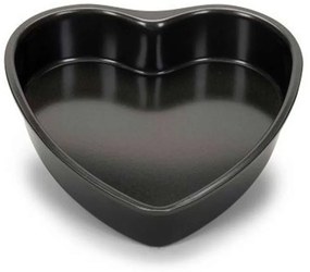 Φόρμα Aντικολλητική Καρδιά Classique 221.02843 20cm Black Patisse Stainless Steel