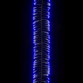 vidaXL Φωτάκια Cluster με 3000 LED Μπλε από PVC