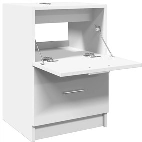 vidaXL Ντουλάπι Νιπτήρα Λευκό 40x37x59 εκ. Επεξεργασμένο Ξύλο