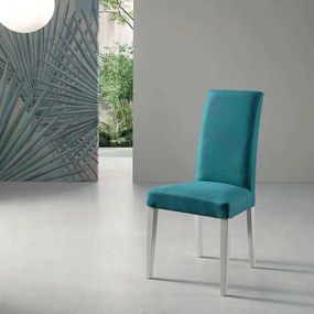 Καρέκλα Denver 45x54x100cm Aquamarine-White Capodarte