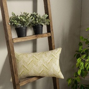 Μαξιλάρι Διακοσμητικό (Με Γέμιση) Siena 08 Lime Teoran 30X50 Cotton-Polyester