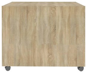vidaXL Τραπεζάκι Σαλονιού Sonoma Δρυς 55 x 55 x 40 εκ. Επεξεργ. Ξύλο