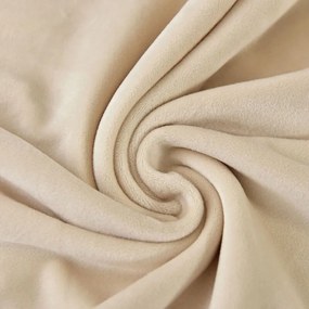 Σετ 6 Τμχ Ελαστικά Καλύμματα Βελούδινα Καρέκλας Μπεζ KK56