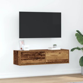 vidaXL Κιβώτιο Τηλεόρασης Παλιού Ξύλου 100x31x25,5 εκ Επεξεργασμένο Ξύλο