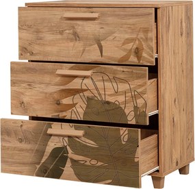 Συρταριέρα Πεύκο Atlantic LEVA 80x43x95