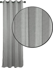 Κουρτίνα (140x270) Με Τρουκς Das Home 2237 L.Gray