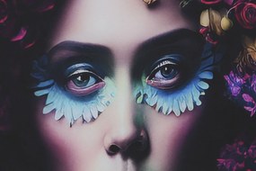 Πίνακας Home ESPRIT Έντυπη 100 x 0,04 x 150 cm