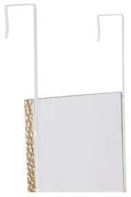 Τοίχο καθρέφτη Home ESPRIT Λευκό Καφέ Μπεζ Γκρι Σύγχρονη (4 Μονάδες)