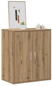 vidaXL Παπουτσοθήκη Τεχνίτης Δρυς 60x35x70 εκ. από Επεξεργασμένο Ξύλο