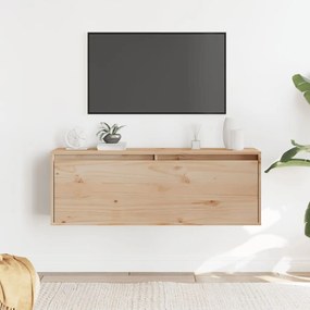 vidaXL Ντουλάπι Τοίχου 100 x 30 x 35 εκ. από Μασίφ Ξύλο Πεύκου