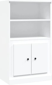 vidaXL Ντουλάπι Λευκό 60 x 35,5 x 103,5 εκ. από Επεξεργασμένο Ξύλο
