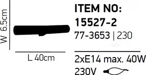 Φωτιστικό Μπάνιου Homelighting Nil 77-3653