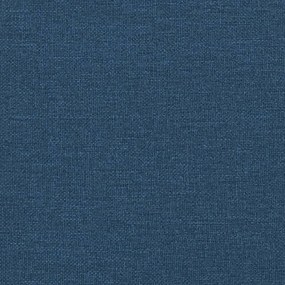 Κρεβάτι Boxspring με Στρώμα Μπλε 160x200 εκ. Υφασμάτινο 3291725