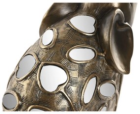 Διακοσμητική Φιγούρα Home ESPRIT Αργυρό Ελέφαντας 22,5 X 10,5 X 37,5 CM